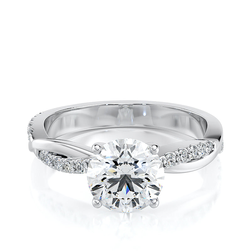 Evangeline Lab Grown Diamond Engagement Ring