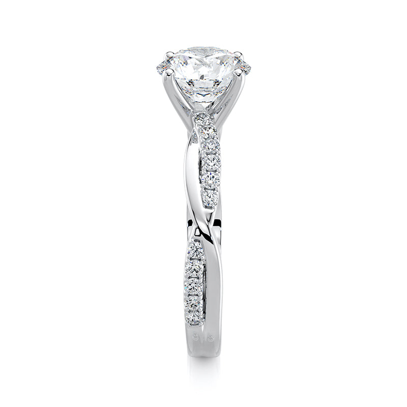 Evangeline Lab Grown Diamond Engagement Ring