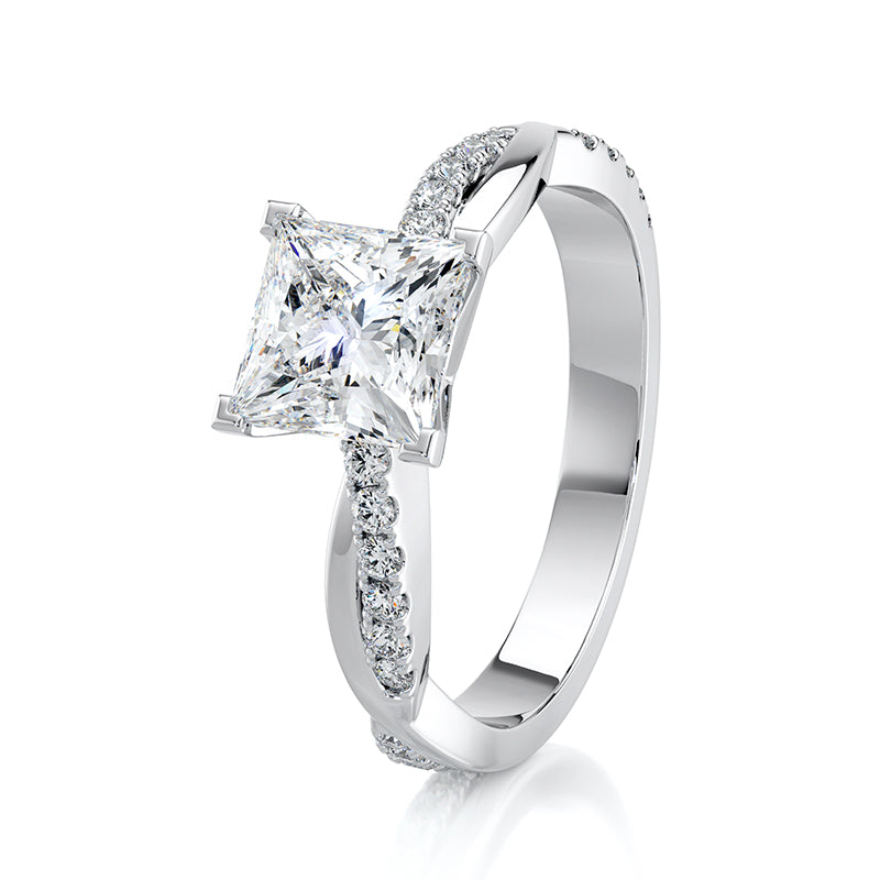Evangeline Lab Grown Diamond Engagement Ring