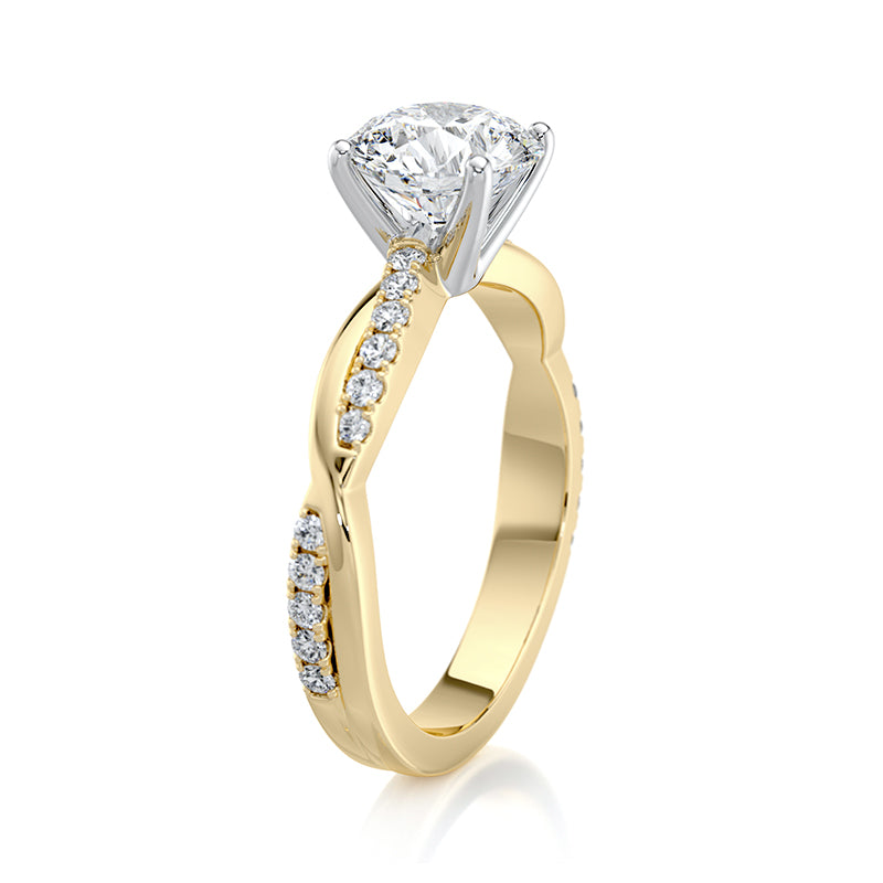 Evangeline Lab Grown Diamond Engagement Ring