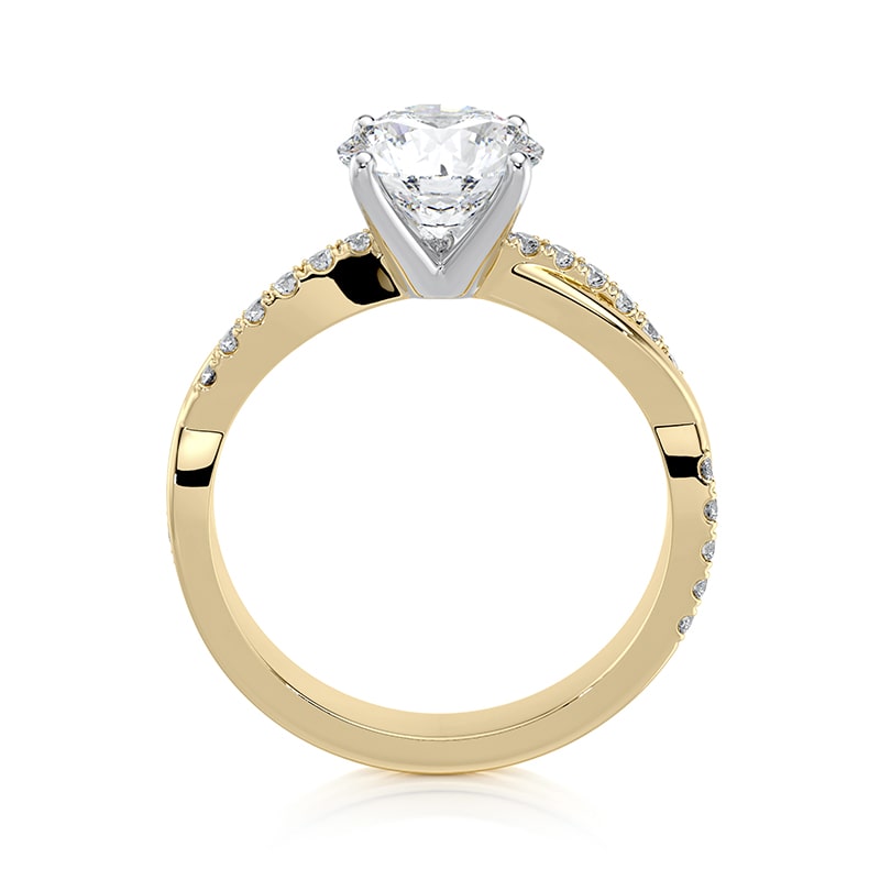 Evangeline Lab Grown Diamond Engagement Ring