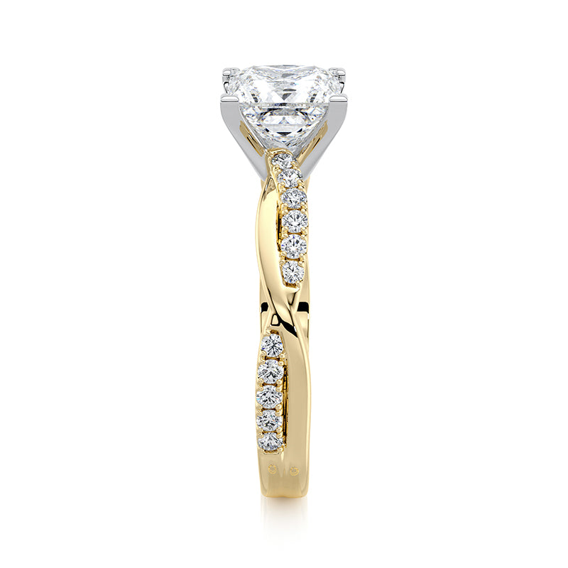 Evangeline Lab Grown Diamond Engagement Ring