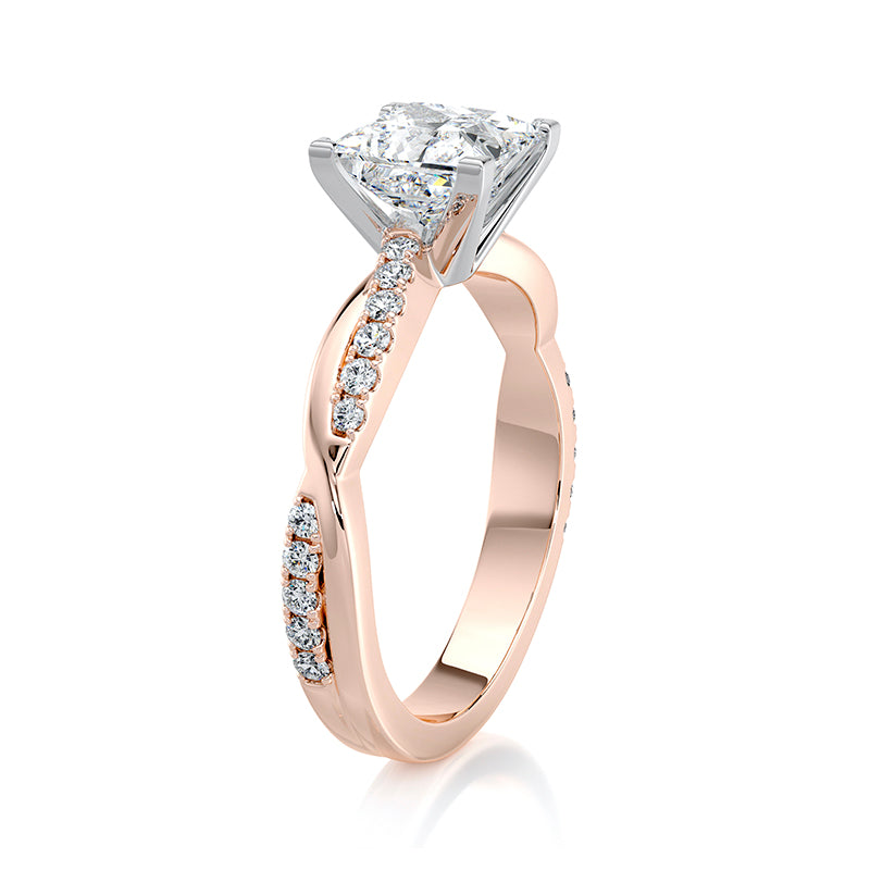 Evangeline Lab Grown Diamond Engagement Ring