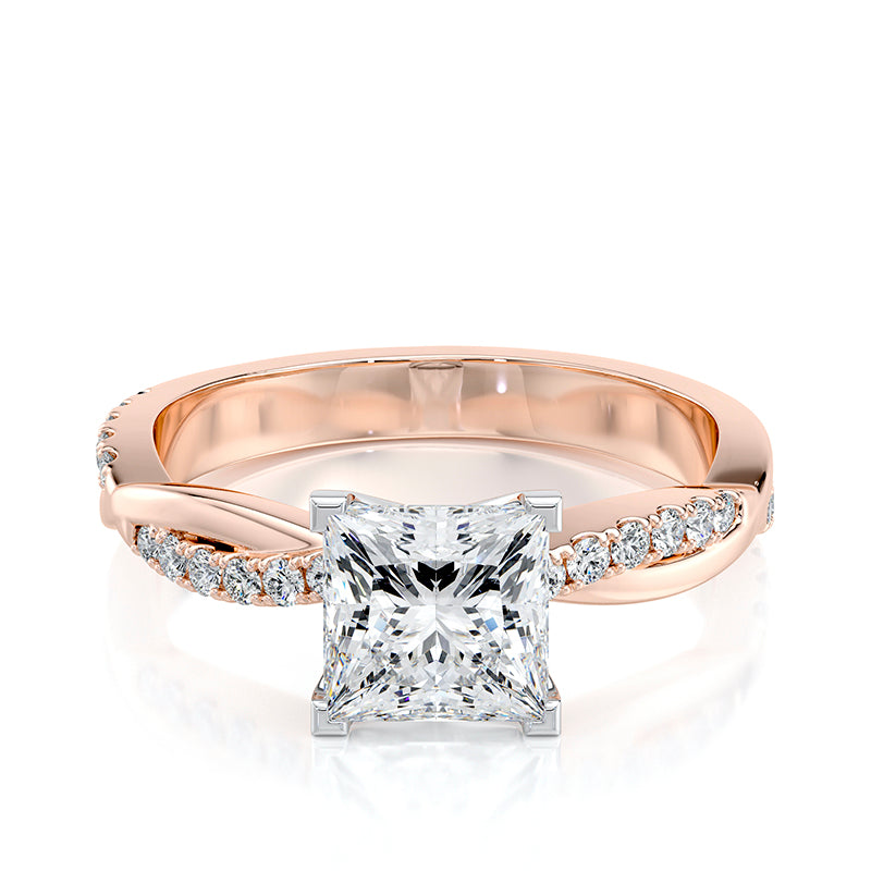 Evangeline Lab Grown Diamond Engagement Ring