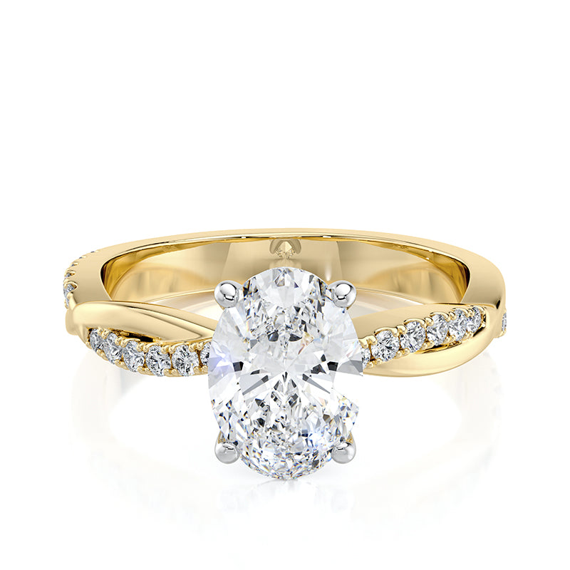 Evangeline Lab Grown Diamond Engagement Ring