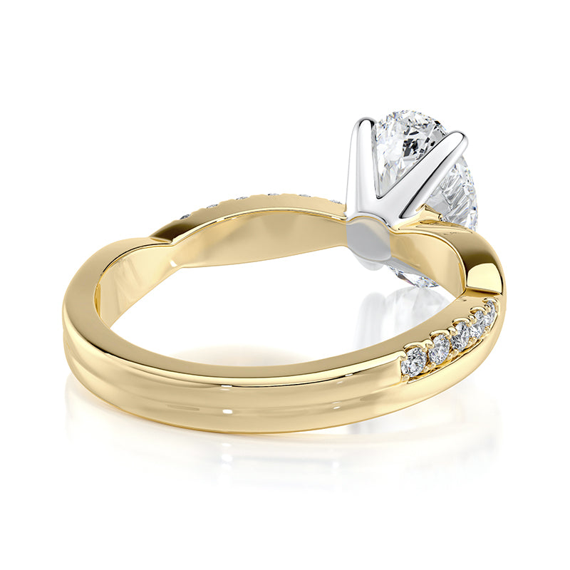 Evangeline Lab Grown Diamond Engagement Ring