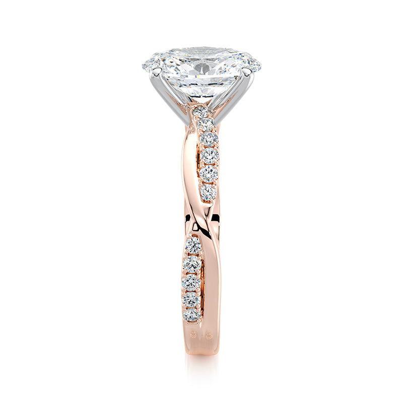 Evangeline Lab Grown Diamond Engagement Ring