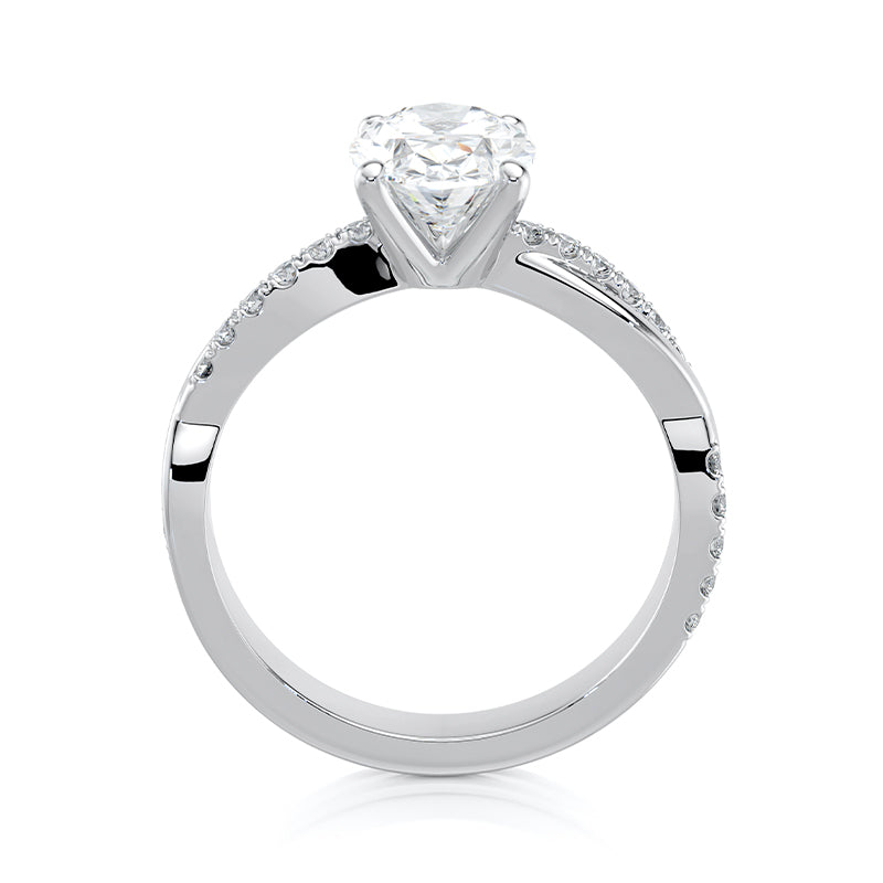 Evangeline Lab Grown Diamond Engagement Ring