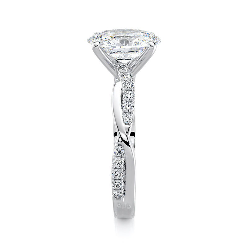 Evangeline Lab Grown Diamond Engagement Ring