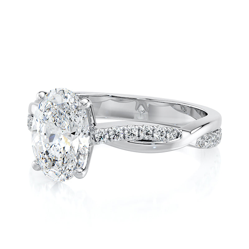 Evangeline Lab Grown Diamond Engagement Ring