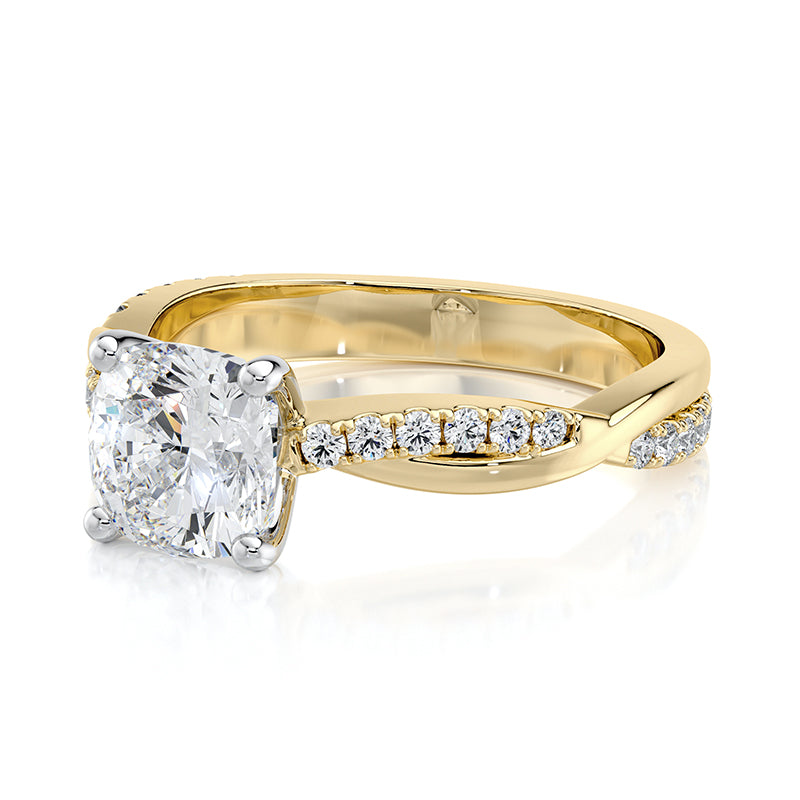 Evangeline Lab Grown Diamond Engagement Ring
