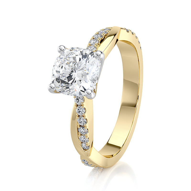 Evangeline Lab Grown Diamond Engagement Ring