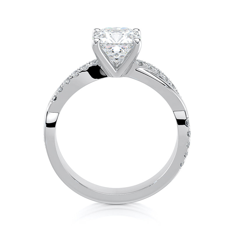 Evangeline Lab Grown Diamond Engagement Ring