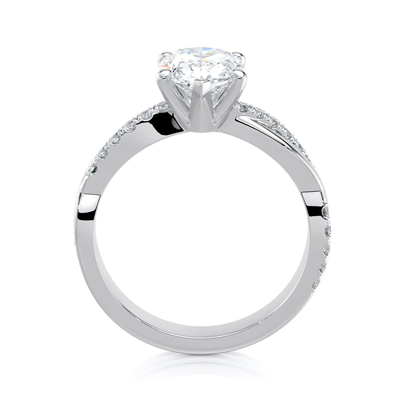 Evangeline Lab Grown Diamond Engagement Ring