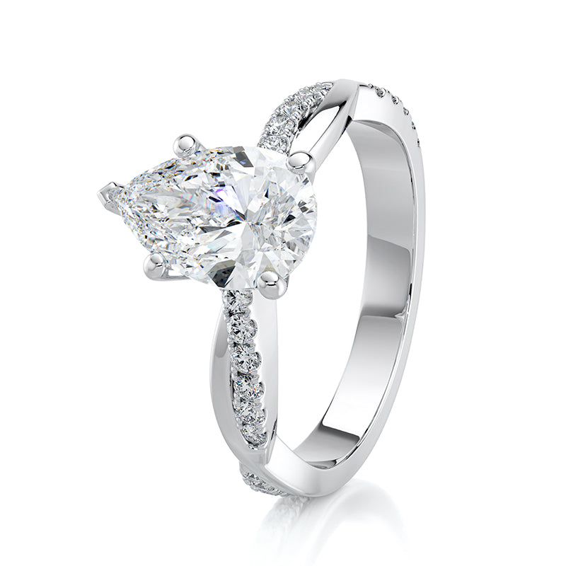 Evangeline Lab Grown Diamond Engagement Ring