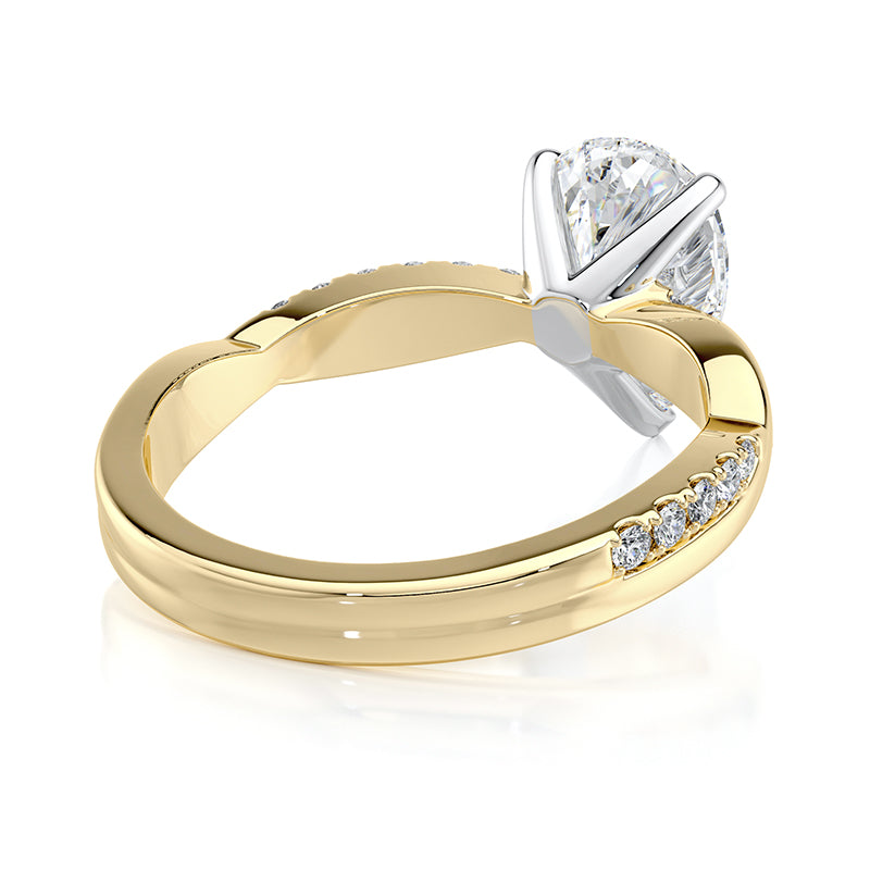 Evangeline Lab Grown Diamond Engagement Ring