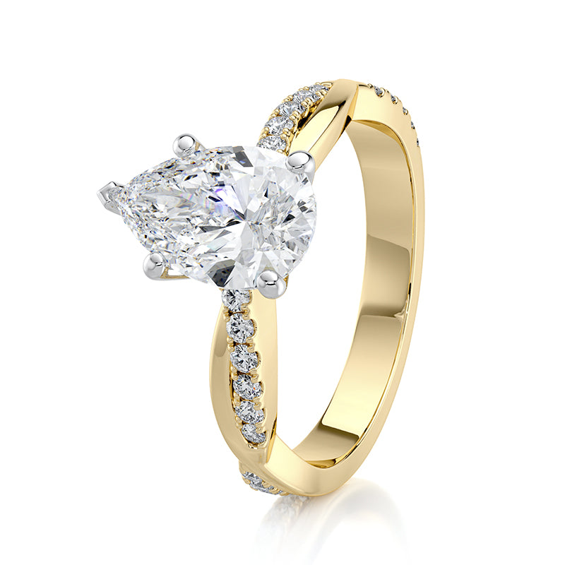 Evangeline Lab Grown Diamond Engagement Ring