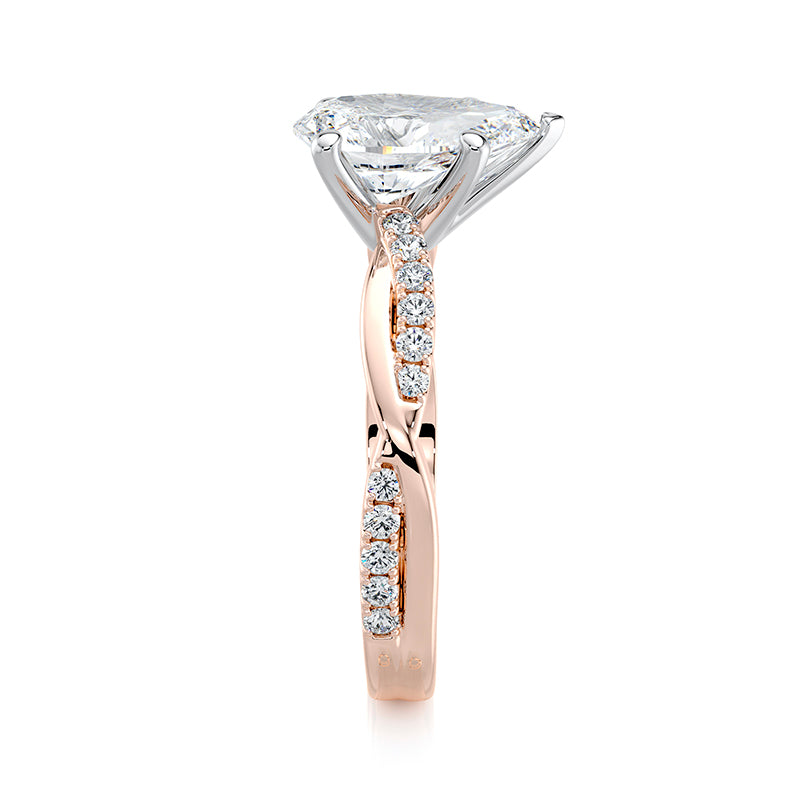 Evangeline Lab Grown Diamond Engagement Ring