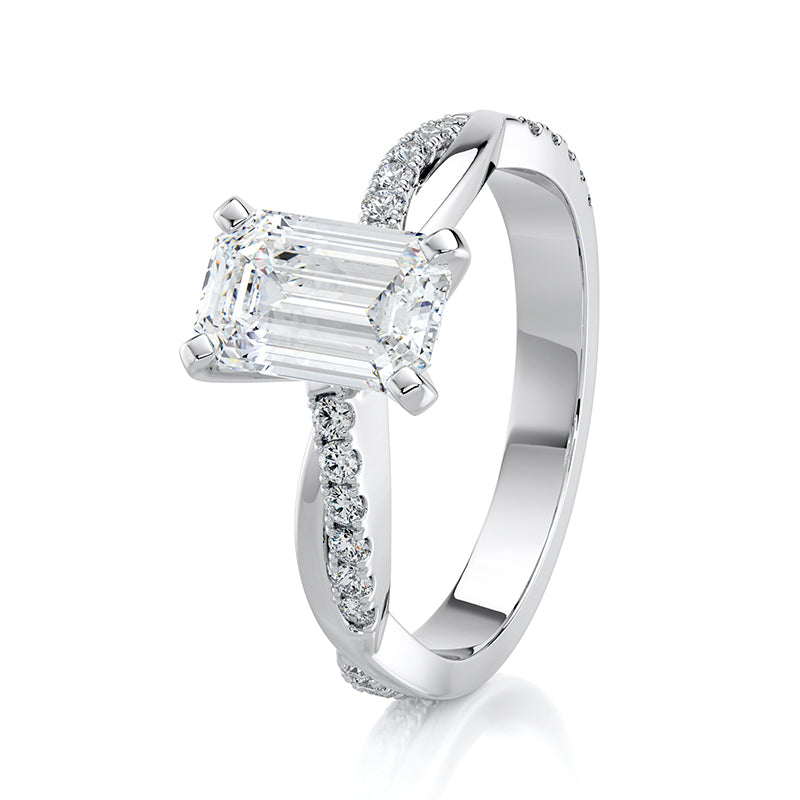 Evangeline Lab Grown Diamond Engagement Ring