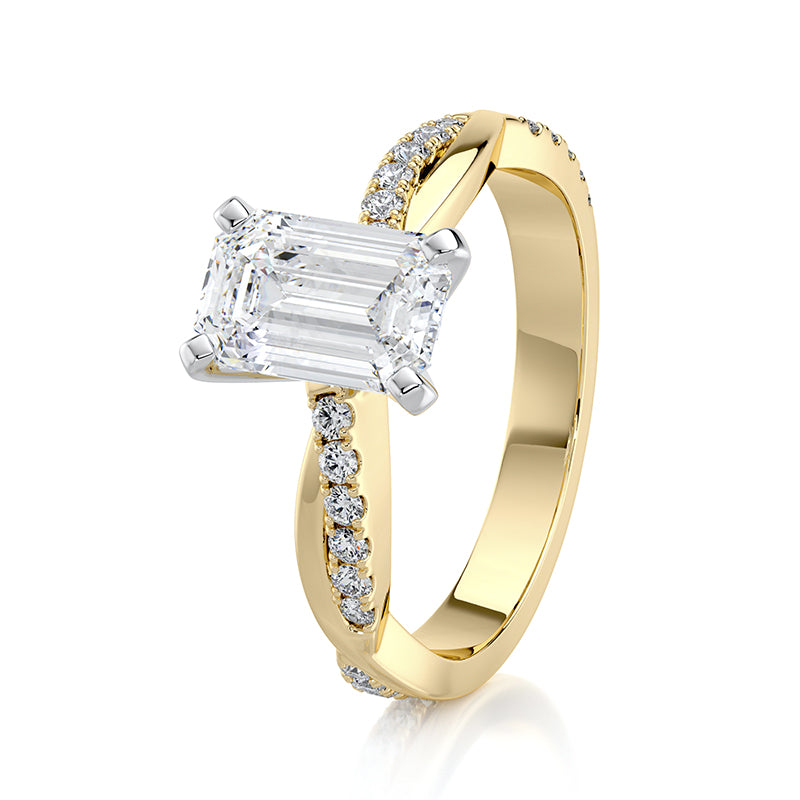 Evangeline Lab Grown Diamond Engagement Ring