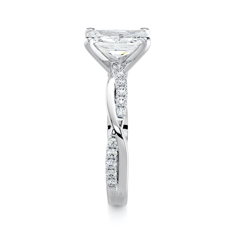 Evangeline Lab Grown Diamond Engagement Ring