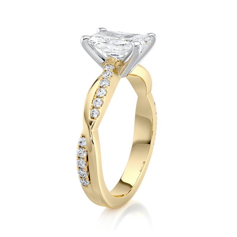 Evangeline Lab Grown Diamond Engagement Ring