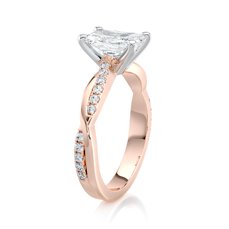 Evangeline Lab Grown Diamond Engagement Ring