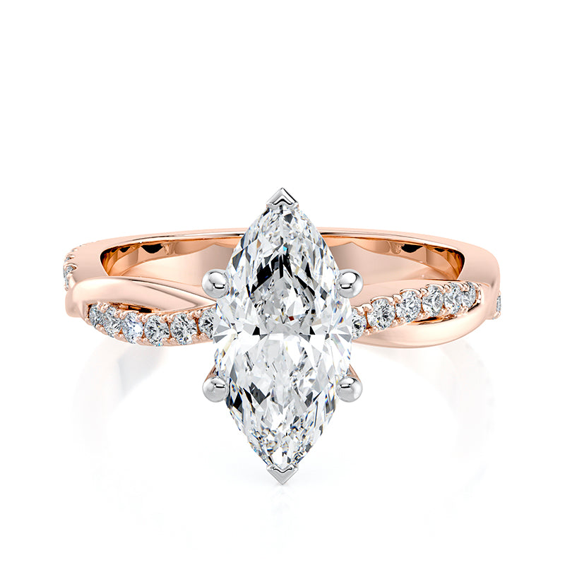 Evangeline Lab Grown Diamond Engagement Ring