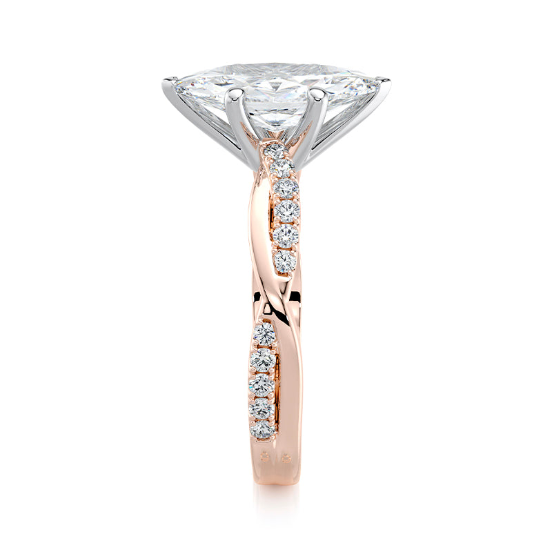 Evangeline Lab Grown Diamond Engagement Ring