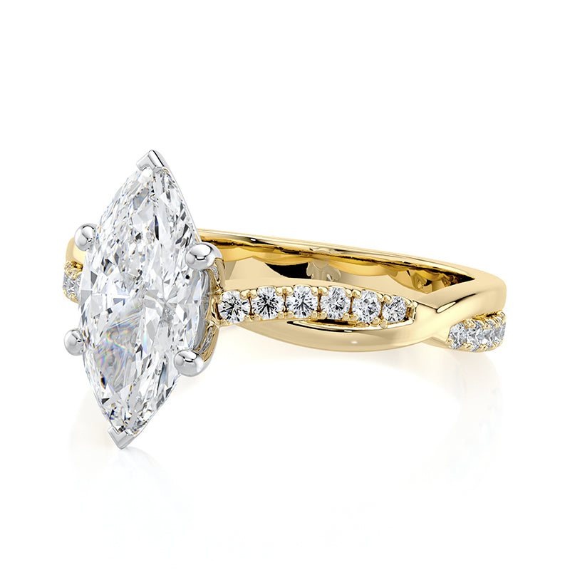 Evangeline Lab Grown Diamond Engagement Ring