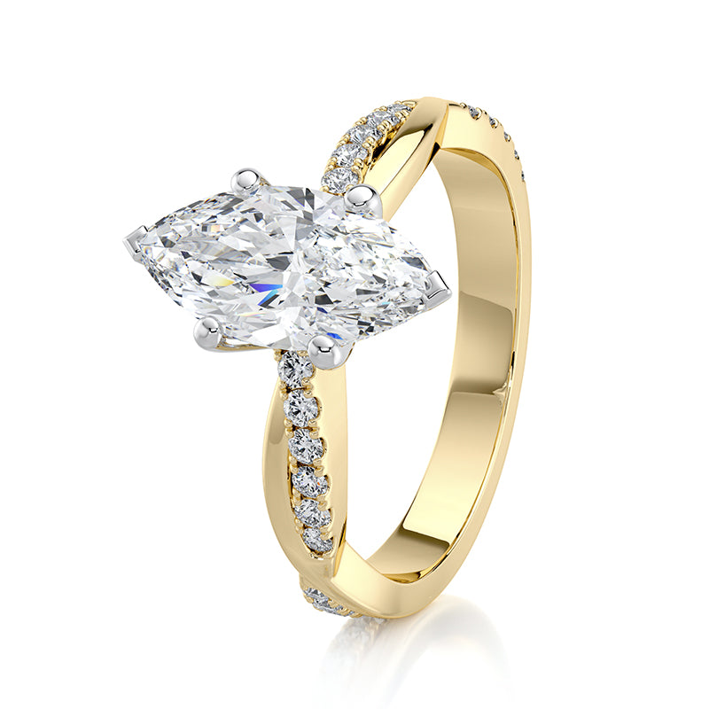 Evangeline Lab Grown Diamond Engagement Ring