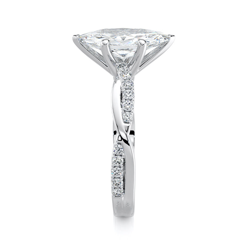 Evangeline Lab Grown Diamond Engagement Ring