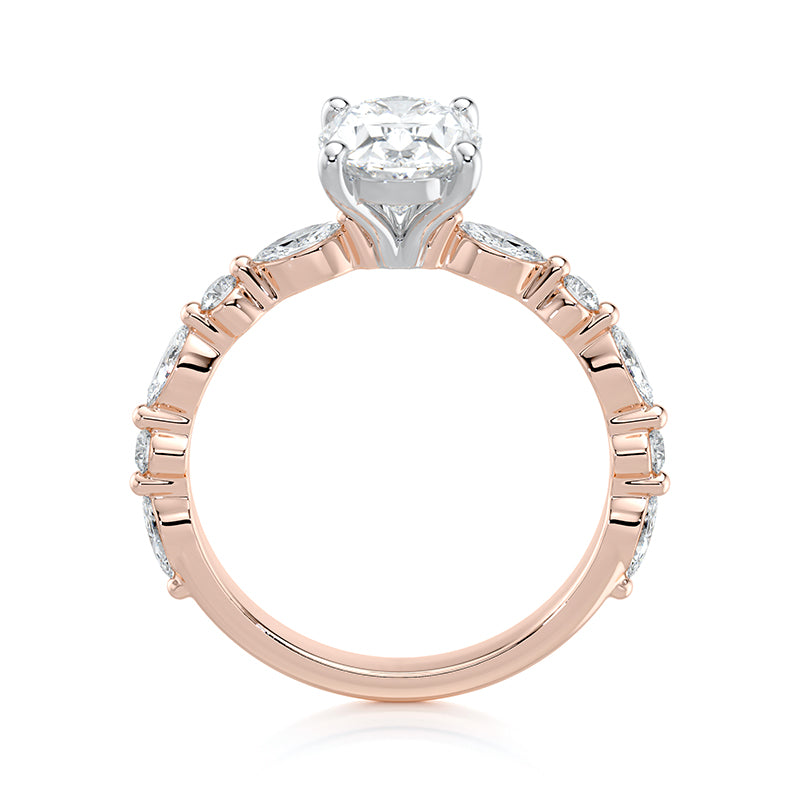 Valentina Lab Grown Diamond Engagement Ring