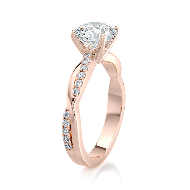 Evangeline Lab Grown Diamond Engagement Ring