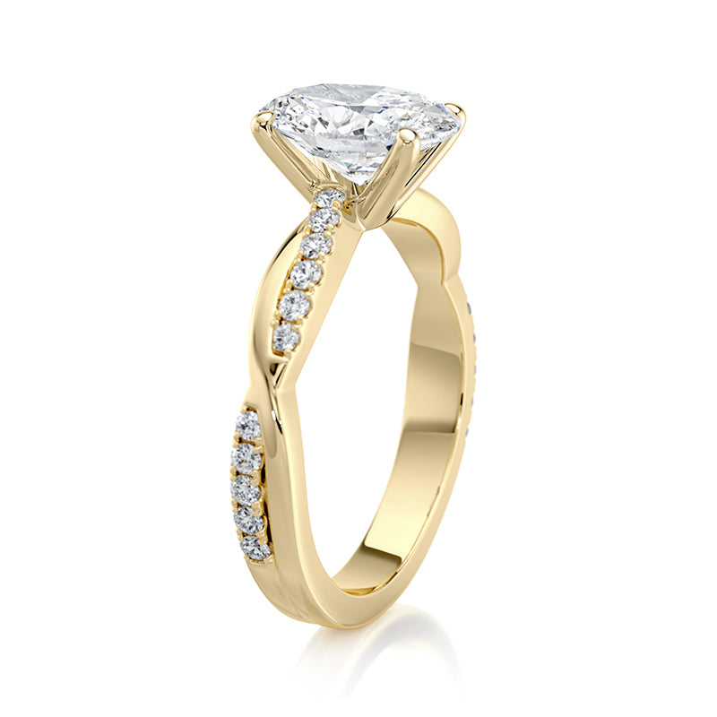 Evangeline Lab Grown Diamond Engagement Ring