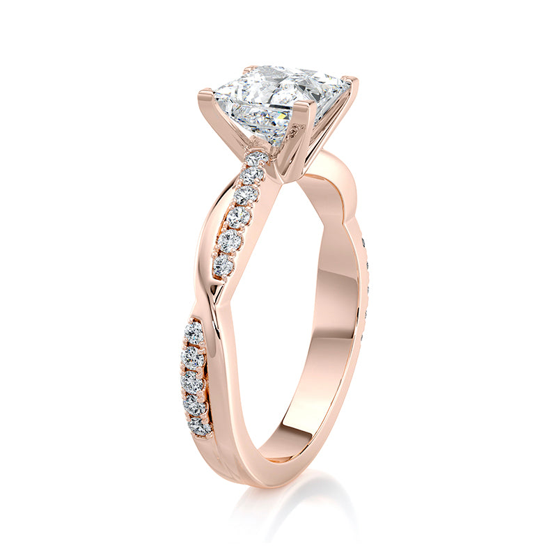 Evangeline Lab Grown Diamond Engagement Ring