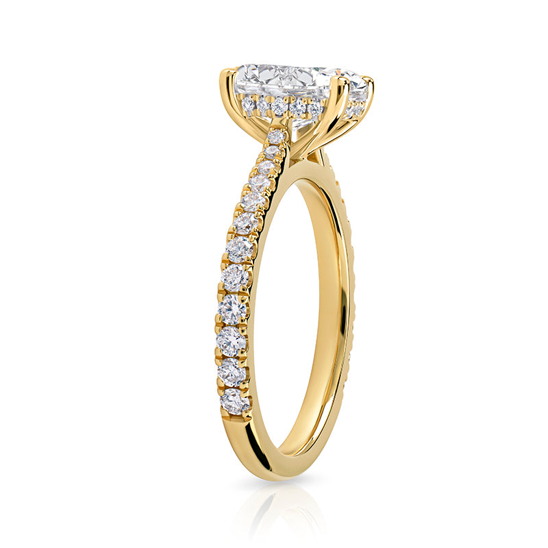 Gabrielle Lab Grown Diamond Engagement Ring