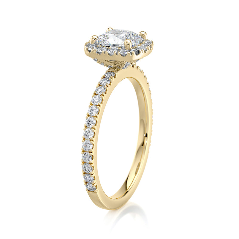 Anastasia Pavé Lab Grown Diamond Engagement Ring