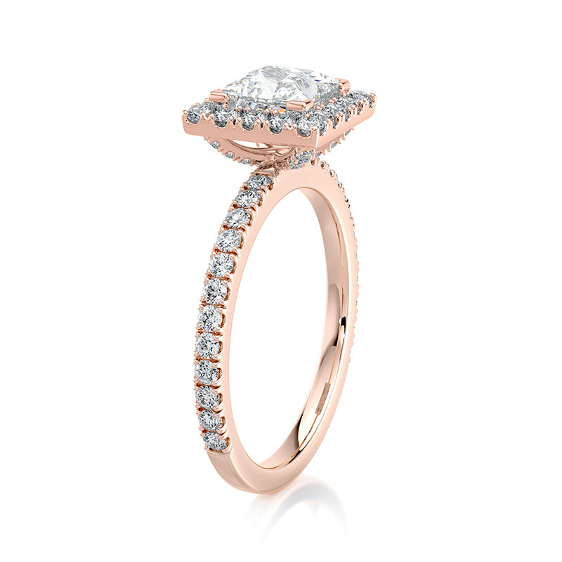 Anastasia Pavé Lab Grown Diamond Engagement Ring
