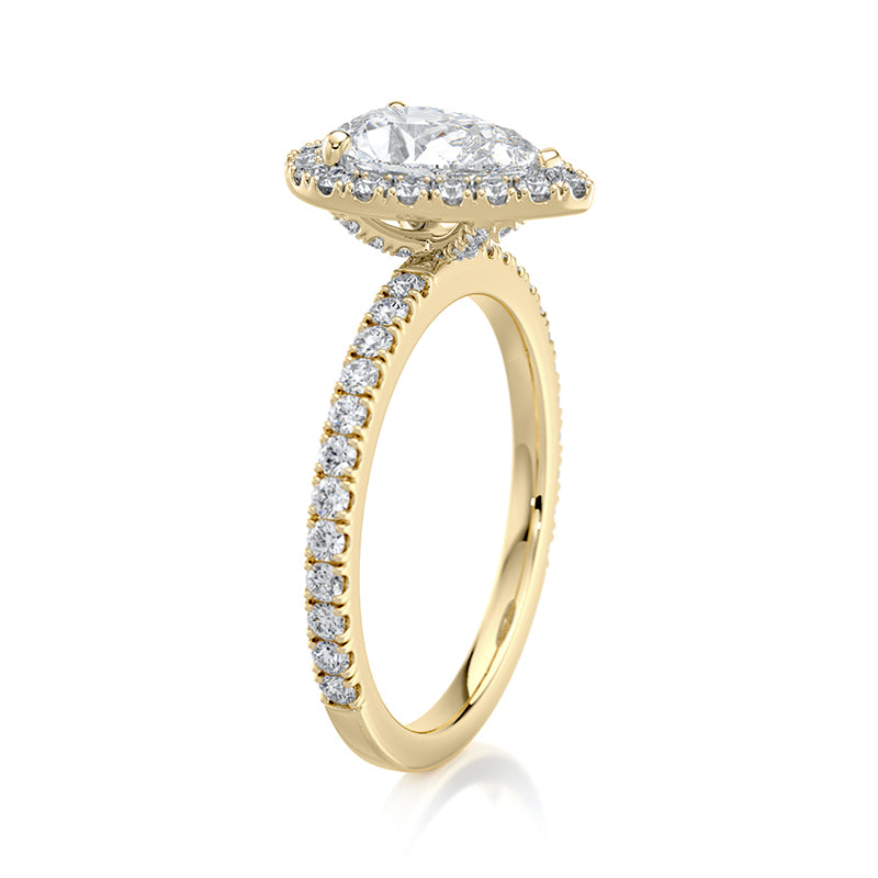 Anastasia Pavé Lab Grown Diamond Engagement Ring