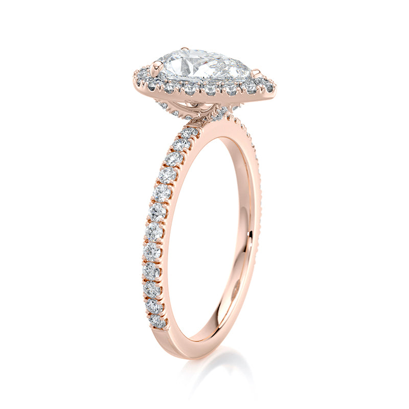 Anastasia Pavé Lab Grown Diamond Engagement Ring