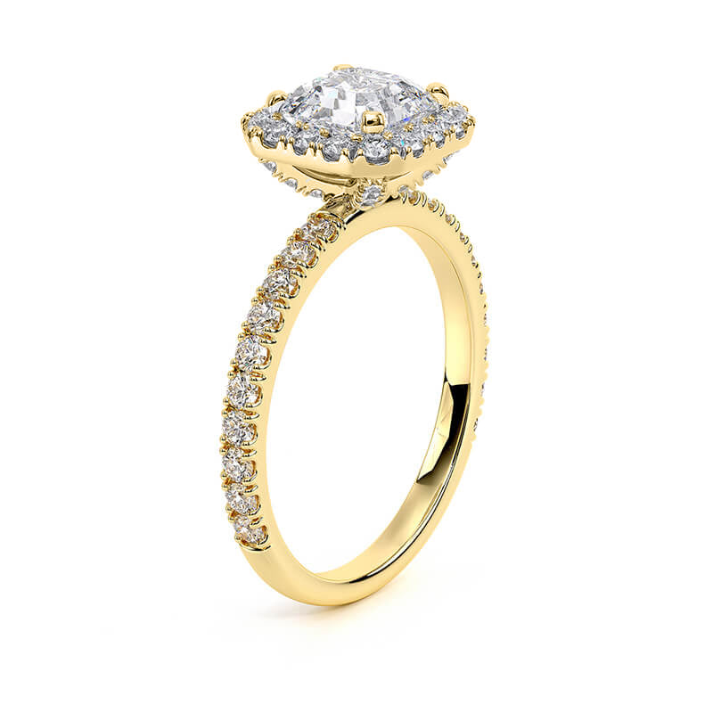 Anastasia Pavé Lab Grown Diamond Engagement Ring