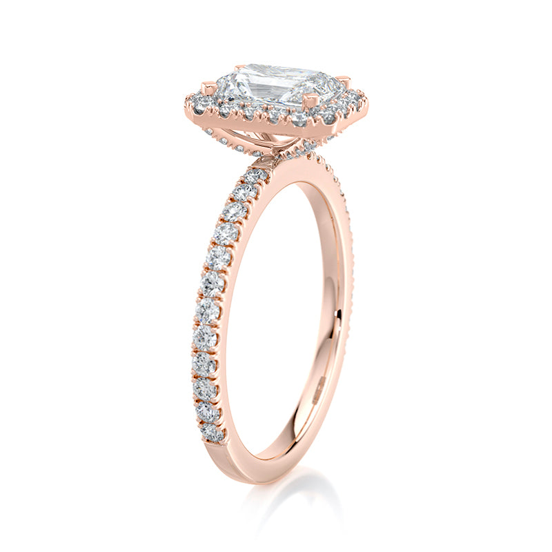 Anastasia Pavé Lab Grown Diamond Engagement Ring