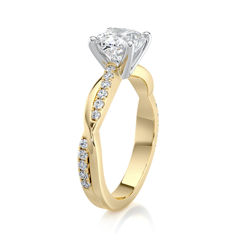 Evangeline Lab Grown Diamond Engagement Ring