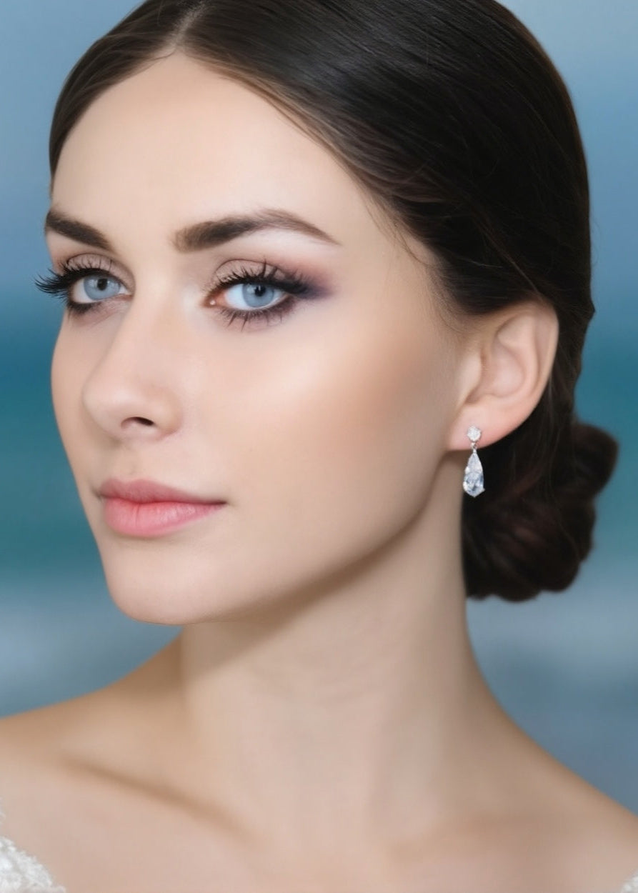 Glacier Teardrop Earrings