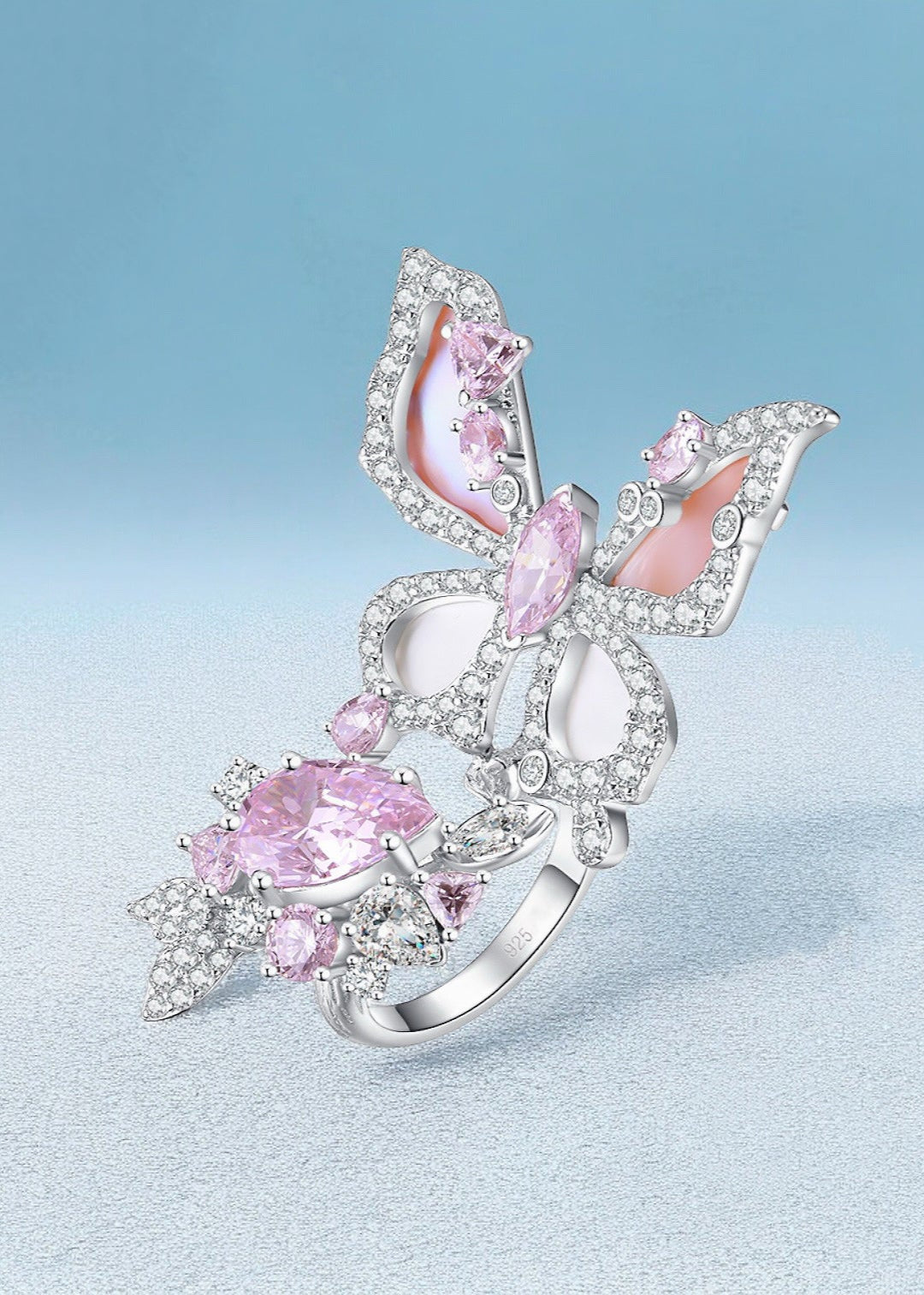 Papillon Arc Ring