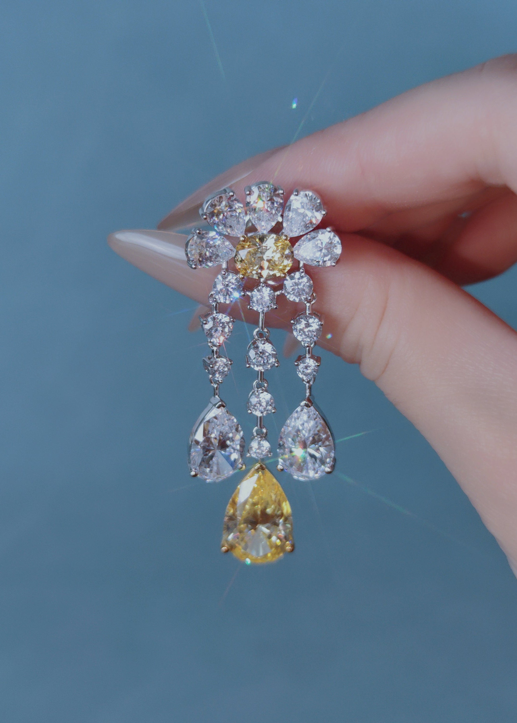 Soleil Drop Earrings