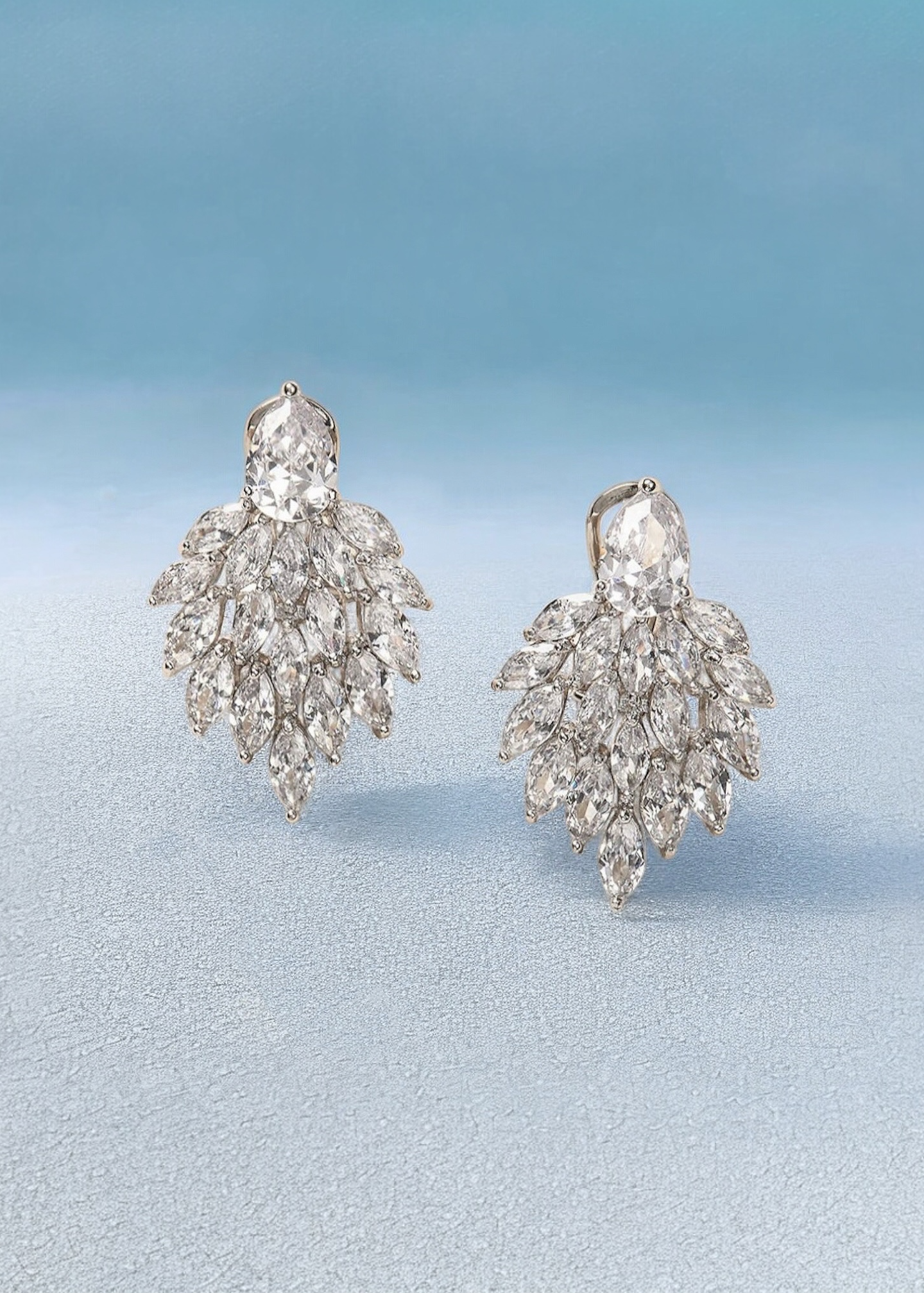 Marquise Cluster Studs