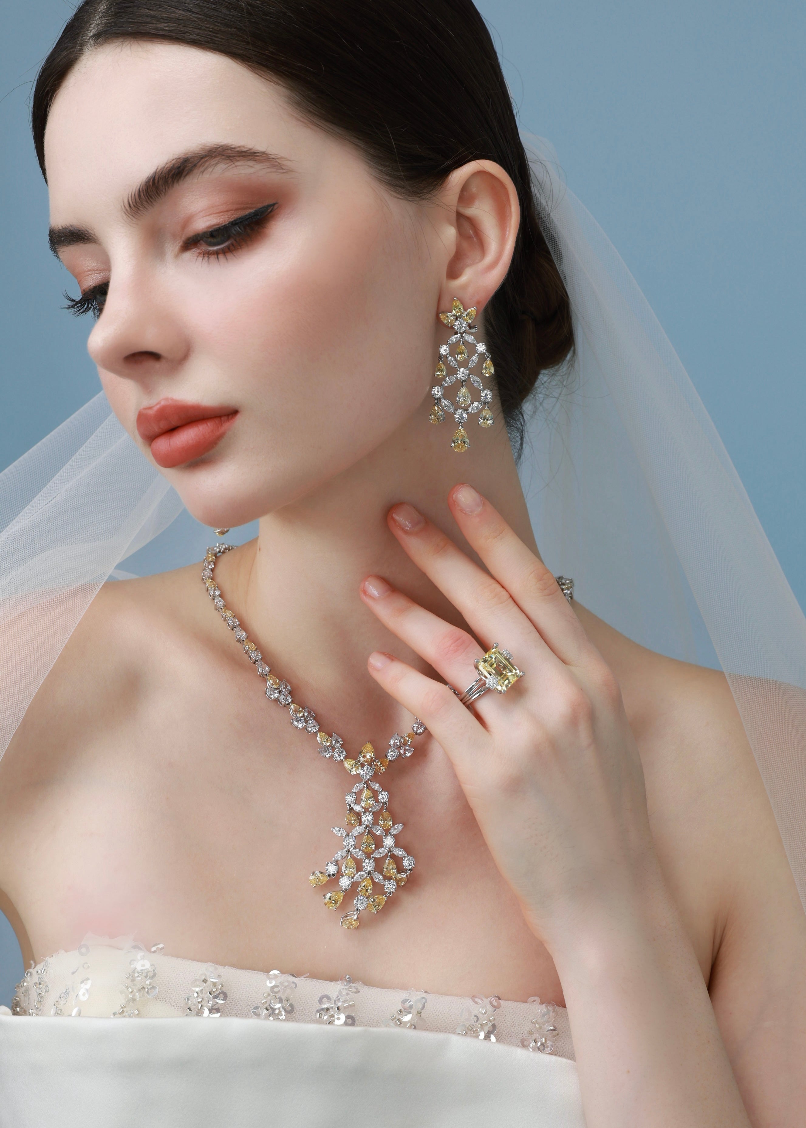 Solène Fringe Necklace