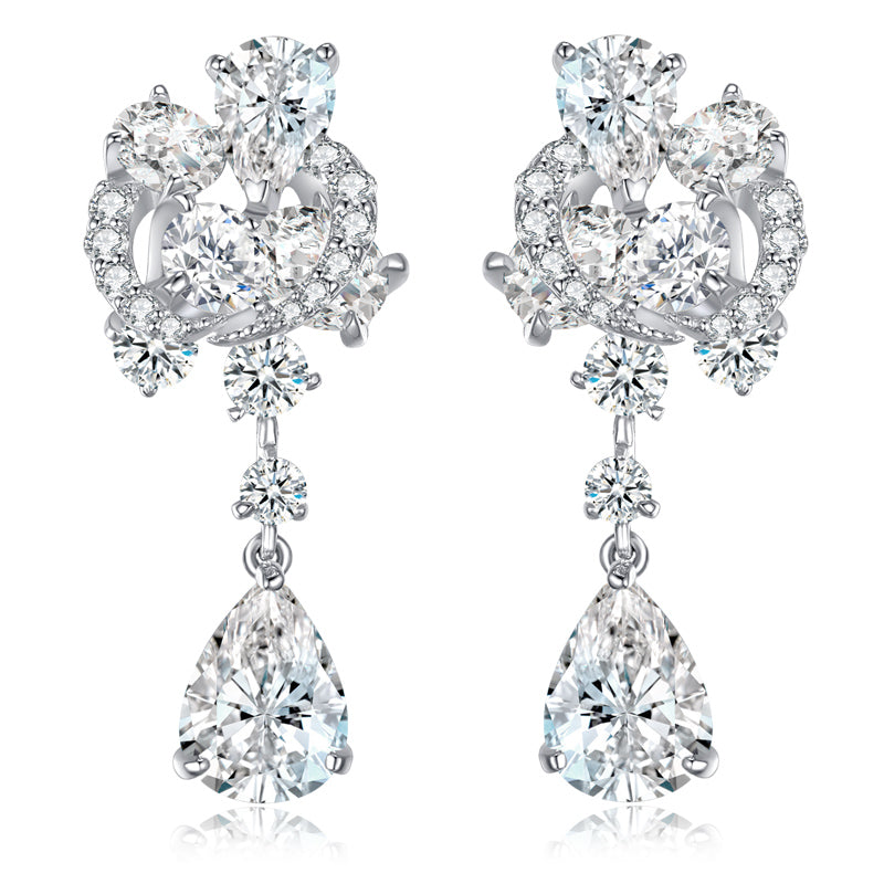 Celeste Bloom Teardrop Earrings